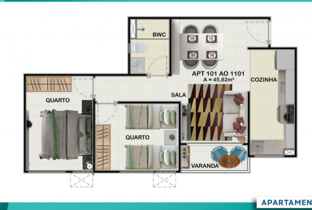 Imagem Apartamento com 2 Quartos à Venda, 45 m² em Imbiribeira - Recife Imagem Apartamento com 2 Quartos à Venda, 45 m² em Imbiribeira - Recife