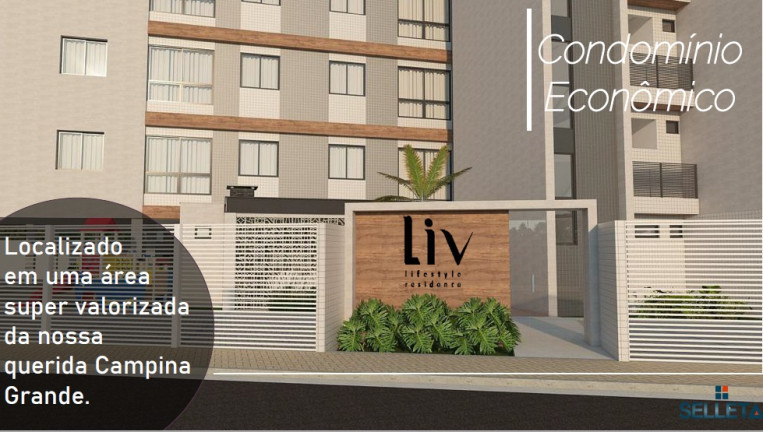 Apartamento com 2 Quartos à Venda, 58 m²em Catolé - Campina Grande