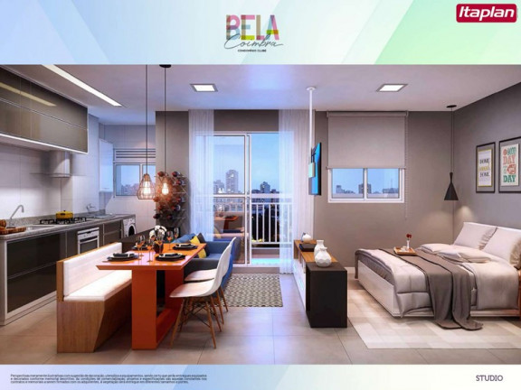 Imagem Apartamento com 1 Quarto à Venda, 37 m² em Centro - Diadema
