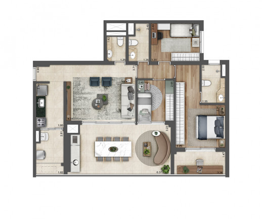 Imagem Apartamento com 3 Quartos à Venda, 84 m² em Jardim Papai Noel - São Paulo