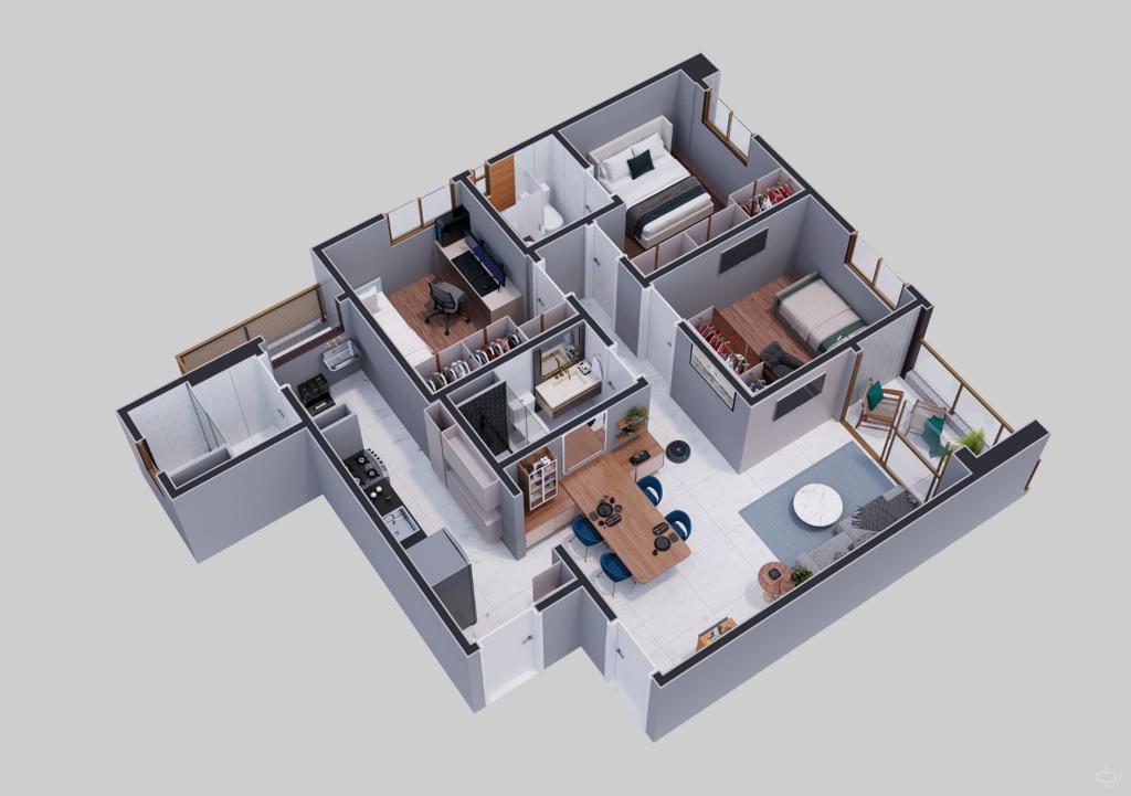 Imagem Apartamento com 3 Quartos à Venda, 71 m² em Cordeiro - Recife