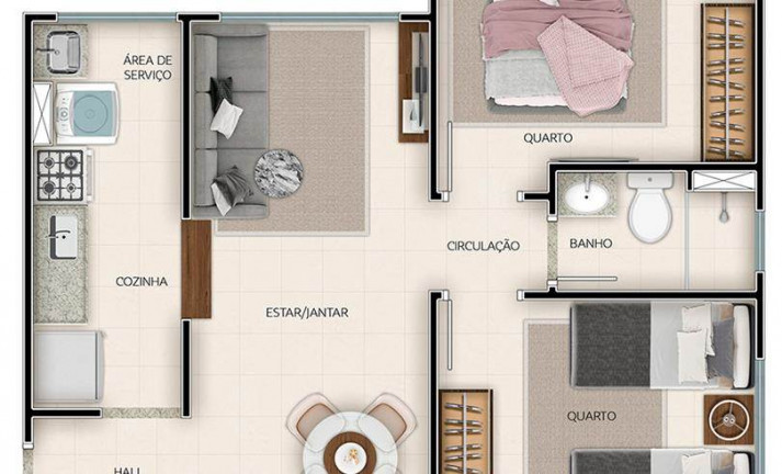 Imagem Apartamento com 2 Quartos à Venda, 46 m² em água Santa - Rio De Janeiro Imagem Apartamento com 2 Quartos à Venda, 46 m² em água Santa - Rio De Janeiro