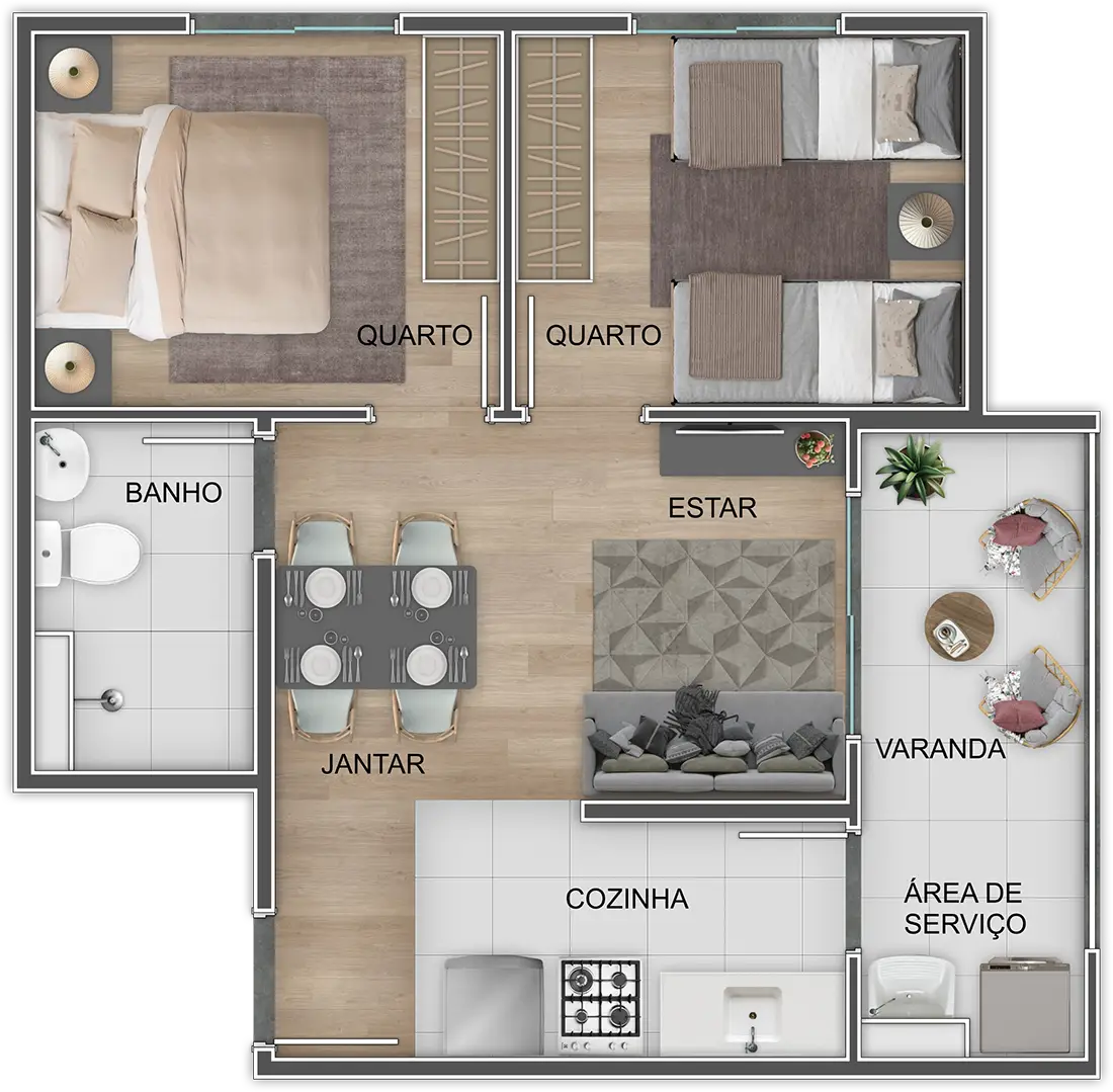 Imagem Apartamento com 2 Quartos à Venda, 45 m² em Jardim Independência - São Paulo