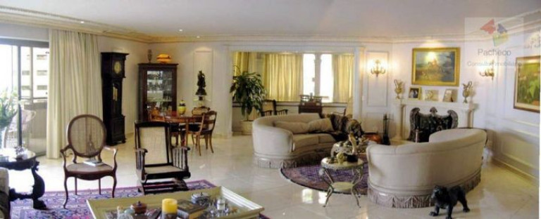 Apartamento com 4 Quartos à Venda ou Locação, 550 m² em Higienópolis - São Paulo