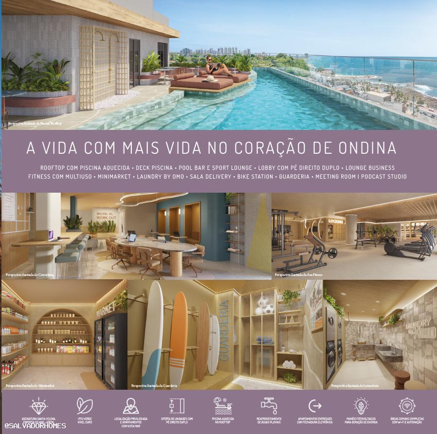 Imagem Apartamento com 1 Quarto à Venda, 31 m² em Ondina - Salvador