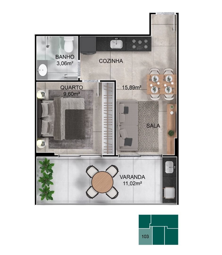 Imagem Apartamento com 2 Quartos à Venda, 63 m² em Piratininga - Niterói Imagem Apartamento com 2 Quartos à Venda, 63 m² em Piratininga - Niterói