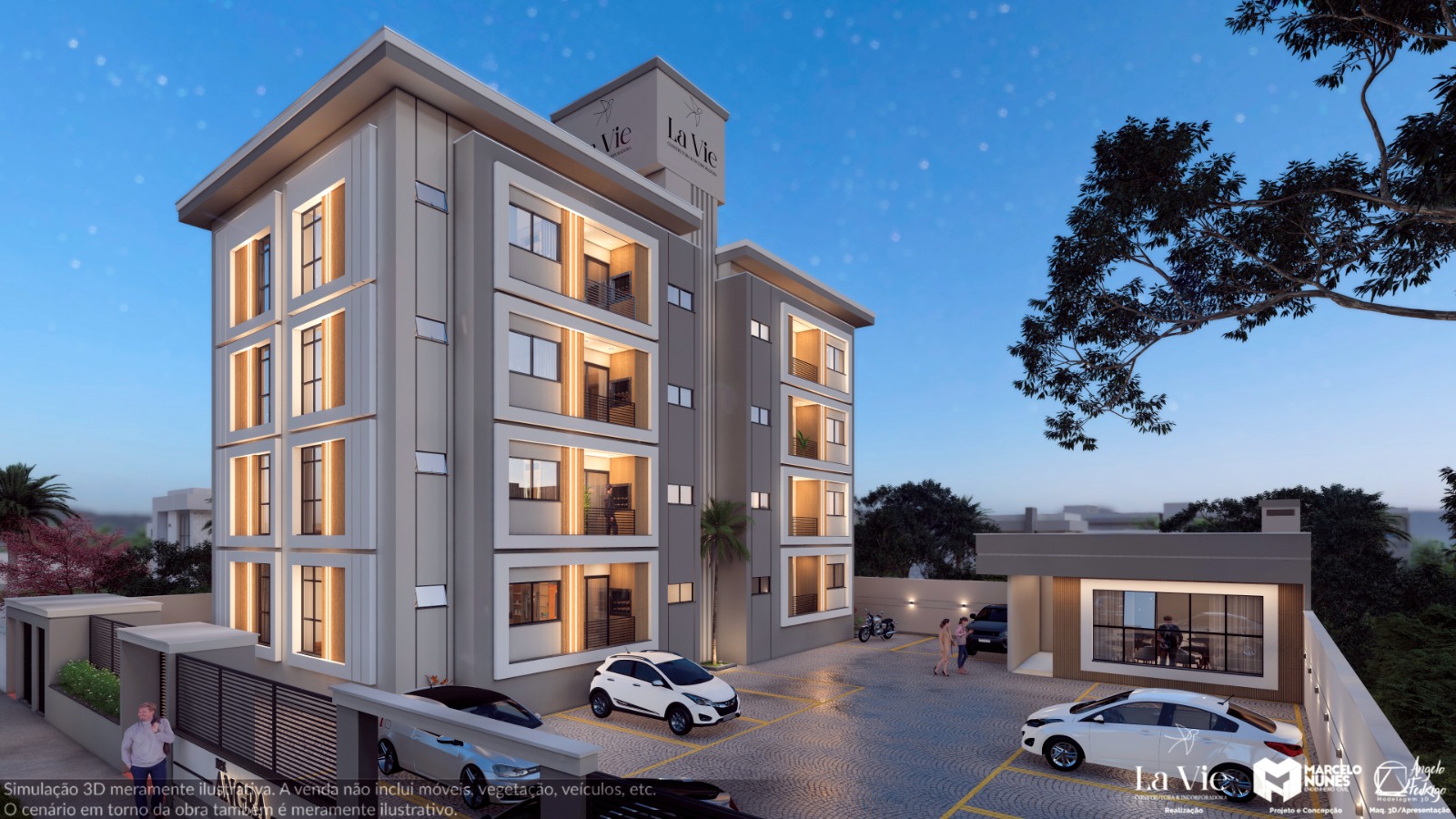 Imagem Apartamento com 2 Quartos à Venda, 53 m²em Areias - Tijucas