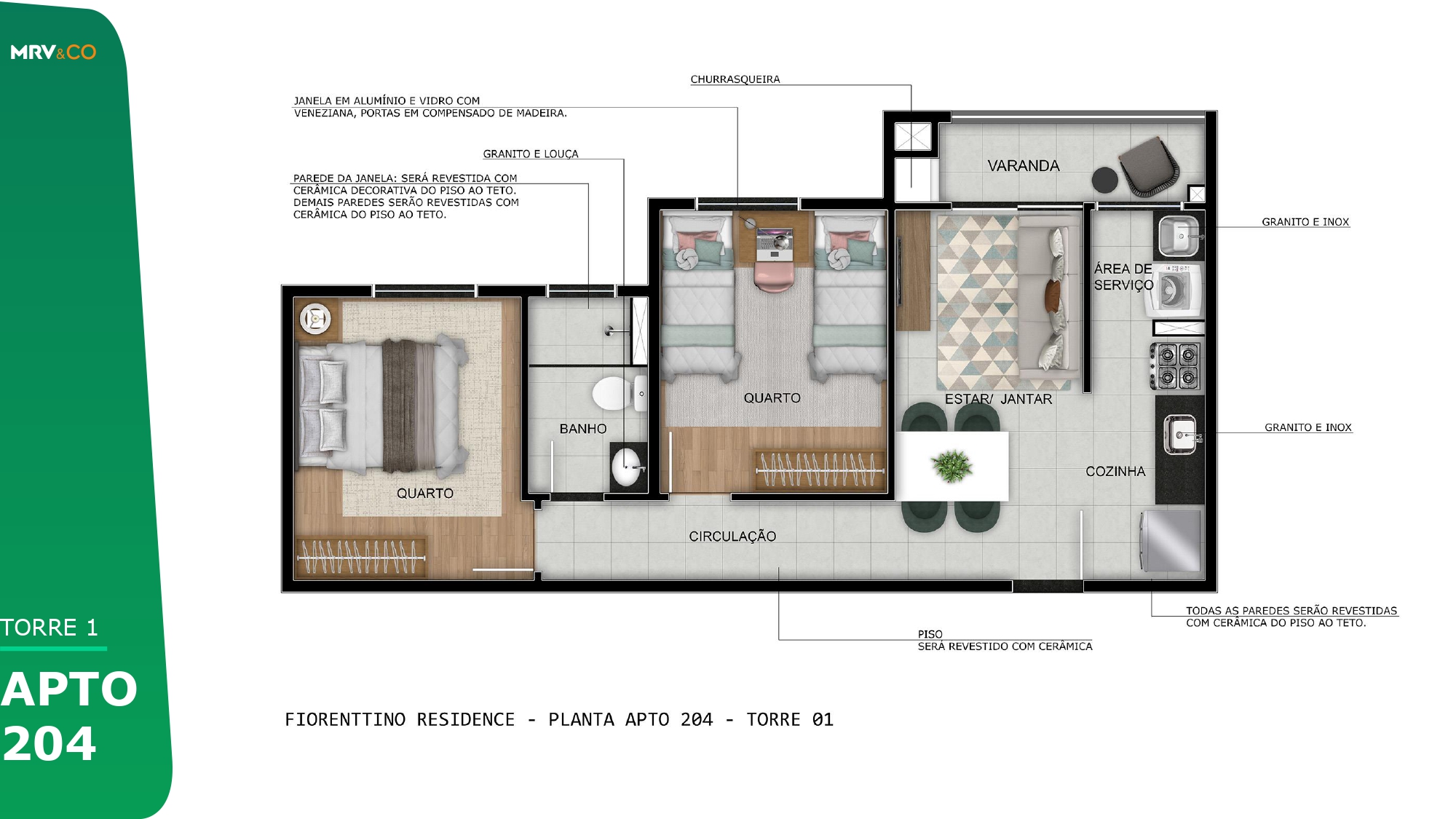 Imagem Apartamento com 2 Quartos à Venda, 48 m²em Chácara Espraiado - Franca