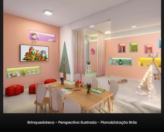 Imagem Apartamento com 2 Quartos à Venda, 32 m² em Brás - São Paulo