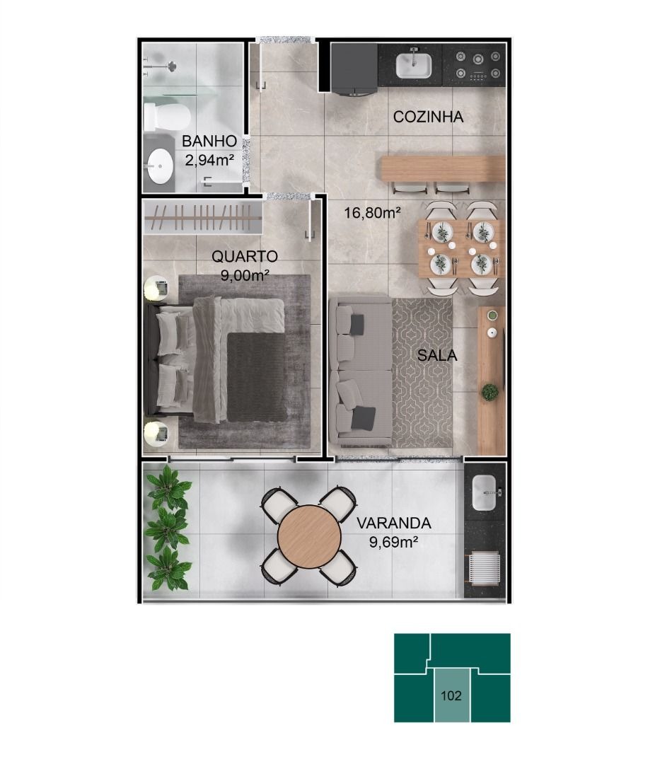 Imagem Apartamento com 2 Quartos à Venda, 63 m² em Piratininga - Niterói Imagem Apartamento com 2 Quartos à Venda, 63 m² em Piratininga - Niterói