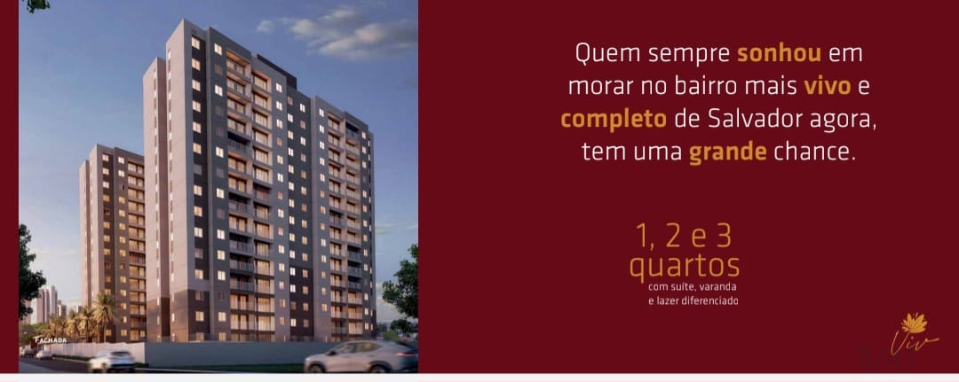 Imagem Apartamento com 2 Quartos à Venda, 50 m² em Rio Vermelho - Salvador