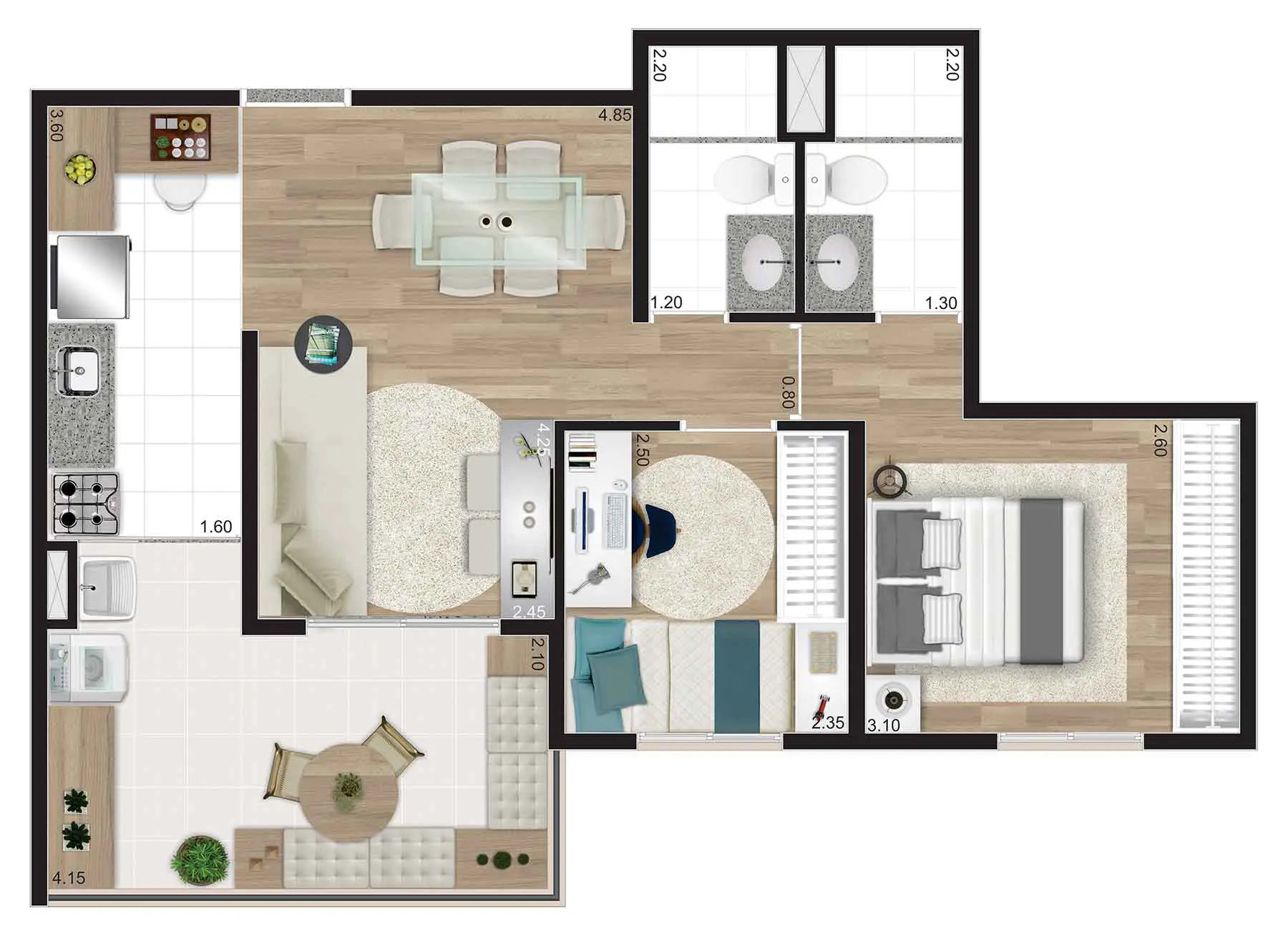 Imagem Apartamento com 2 Quartos à Venda, 56 m²em Vila Pompéia - São Paulo Imagem Apartamento com 2 Quartos à Venda, 56 m²em Vila Pompéia - São Paulo