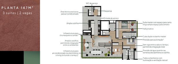 Imagem Apartamento com 3 Quartos à Venda, 147 m² em Moema - São Paulo Imagem Apartamento com 3 Quartos à Venda, 147 m² em Moema - São Paulo