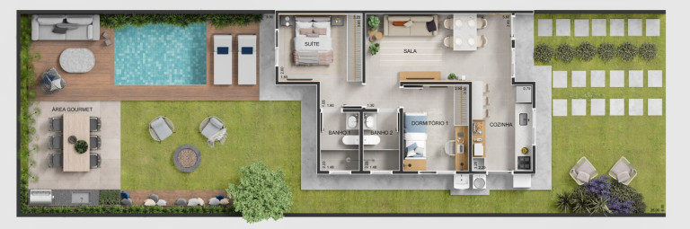 Imagem Casa com 2 Quartos à Venda, 56 m²em Jardim oliveiras - PIRACICABA