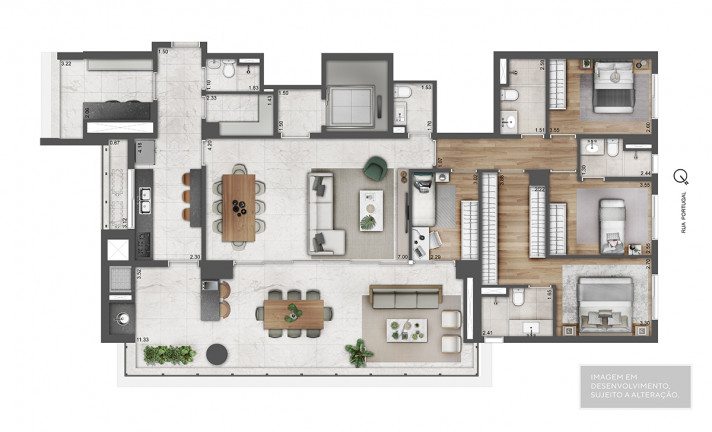 Imagem Apartamento com 4 Quartos à Venda, 190 m² em Brooklin Paulista - São Paulo