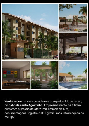 Imagem Apartamento com 2 Quartos à Venda, 45 m² em Garapu - Cabo de Santo Agostinho Imagem Apartamento com 2 Quartos à Venda, 45 m² em Garapu - Cabo de Santo Agostinho
