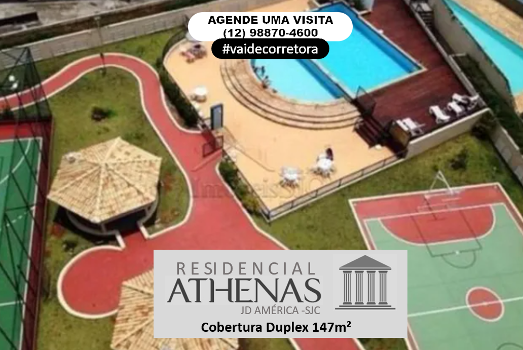 Imagem Cobertura com 3 Quartos à Venda, 147 m²em Jardim América - São José dos Campos Imagem Cobertura com 3 Quartos à Venda, 147 m²em Jardim América - São José dos Campos