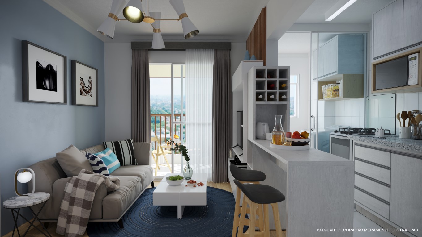 Imagem Apartamento com 2 Quartos à Venda, 50 m²em Jardim Record - Taboão da Serra Imagem Apartamento com 2 Quartos à Venda, 50 m²em Jardim Record - Taboão da Serra