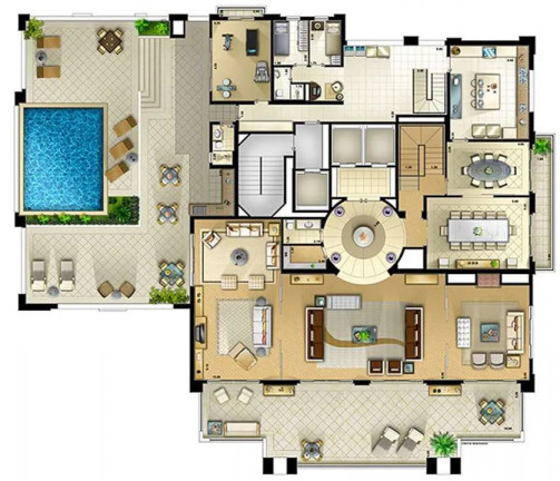 Imagem Apartamento com 4 Quartos à Venda, 607 m² em Paraíso do Morumbi - São Paulo