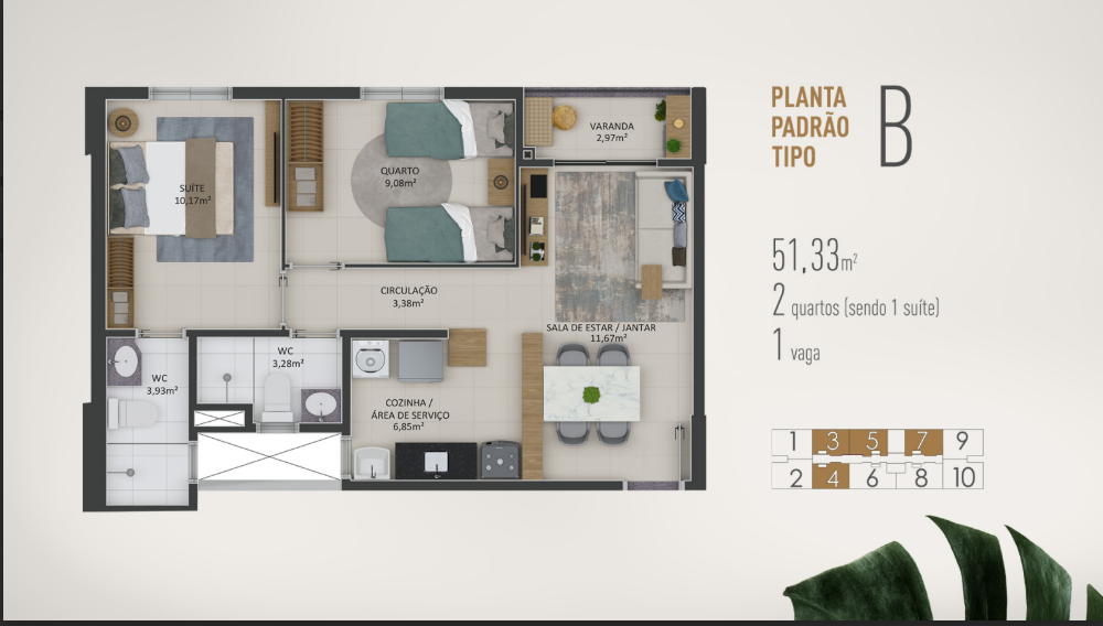 Imagem Apartamento com 3 Quartos à Venda, 63 m² em Sapiranga-coité - Fortaleza Imagem Apartamento com 3 Quartos à Venda, 63 m² em Sapiranga-coité - Fortaleza