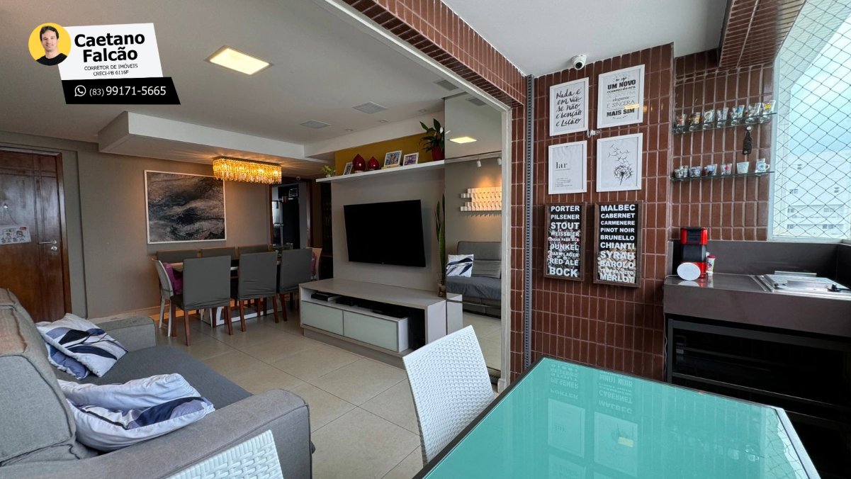 Imagem Apartamento com 3 Quartos à Venda, 90 m² em Brisamar - João Pessoa Imagem Apartamento com 3 Quartos à Venda, 90 m² em Brisamar - João Pessoa