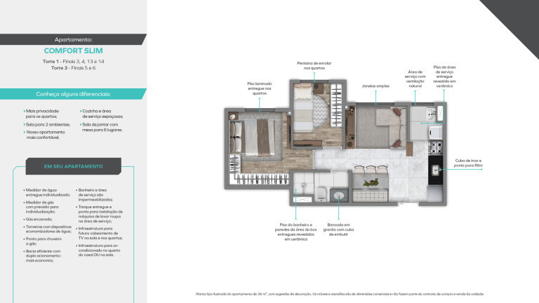Imagem Apartamento com 2 Quartos à Venda, 36 m² em Santana - São Paulo