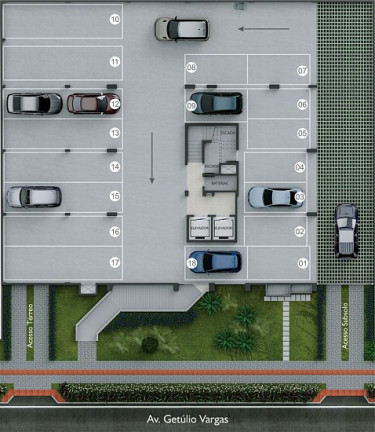 Imagem Apartamento com 3 Quartos à Venda, 136 m² em Centro - Criciúma Imagem Apartamento com 3 Quartos à Venda, 136 m² em Centro - Criciúma