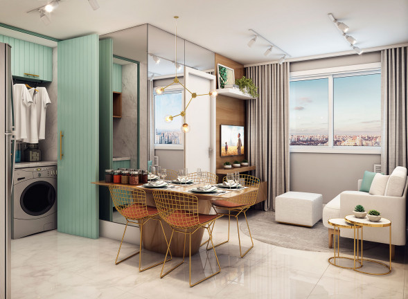 Imagem Apartamento com 2 Quartos à Venda, 34 m² em Lapa De Baixo - São Paulo