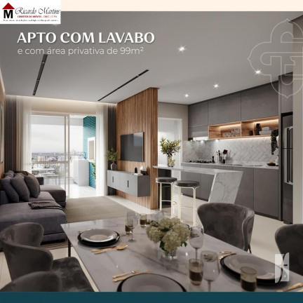 Imagem Apartamento com 3 Quartos à Venda, 98 m² em Santa Bárbara - Criciúma Imagem Apartamento com 3 Quartos à Venda, 98 m² em Santa Bárbara - Criciúma