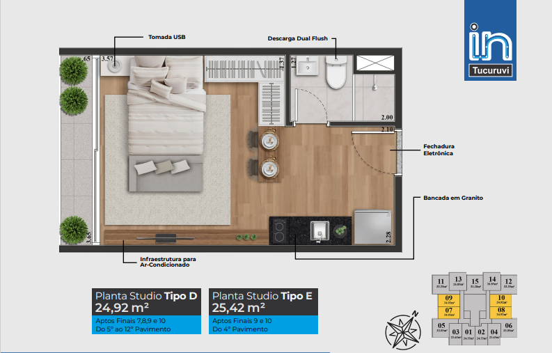 Imagem Studio à Venda, 25 m² em Parada Inglesa - São Paulo Imagem Studio à Venda, 25 m² em Parada Inglesa - São Paulo