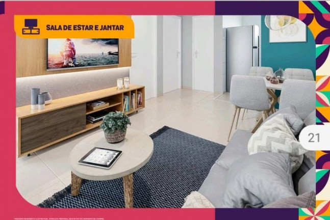 Imagem Apartamento com 2 Quartos à Venda, 51 m² em Centro - Barra dos Coqueiros Imagem Apartamento com 2 Quartos à Venda, 51 m² em Centro - Barra dos Coqueiros