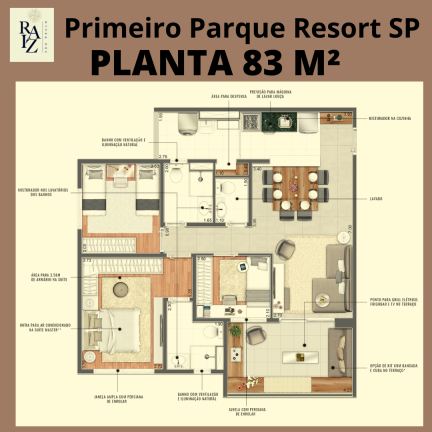 Imagem Apartamento com 3 Quartos à Venda, 83 m² em Santo Amaro - São Paulo