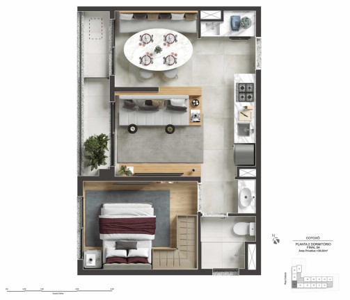 Imagem Apartamento com 2 Quartos à Venda, 29 m²em Perdizes - São Paulo Imagem Apartamento com 2 Quartos à Venda, 29 m²em Perdizes - São Paulo