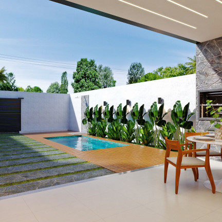 Imagem Casa com 3 Quartos à Venda, 130 m² em José de Alencar - Fortaleza