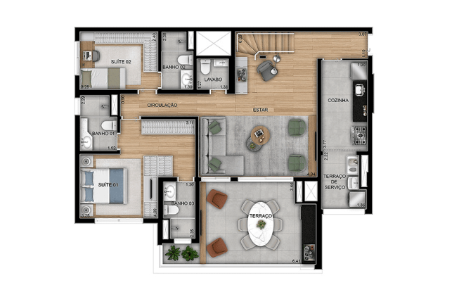 Imagem Apartamento com 3 Quartos à Venda, 70 m² em Vila Guilhermina - São Paulo Imagem Apartamento com 3 Quartos à Venda, 70 m² em Vila Guilhermina - São Paulo