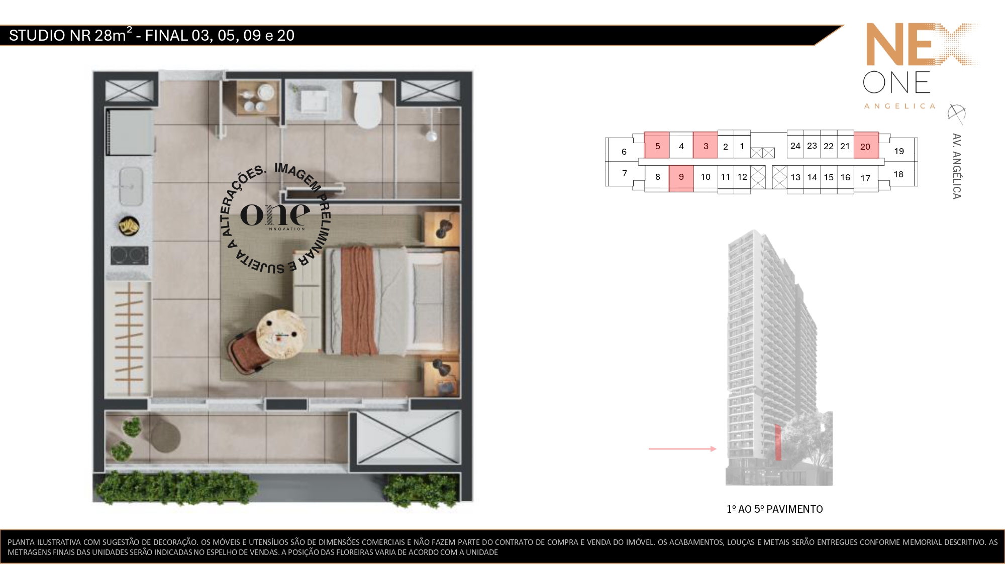 Imagem Apartamento com 2 Quartos à Venda, 45 m²em Santa Cecília - São Paulo