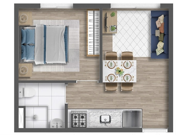 Imagem Apartamento com 1 Quarto à Venda, 26 m² em Campos Elíseos - São Paulo