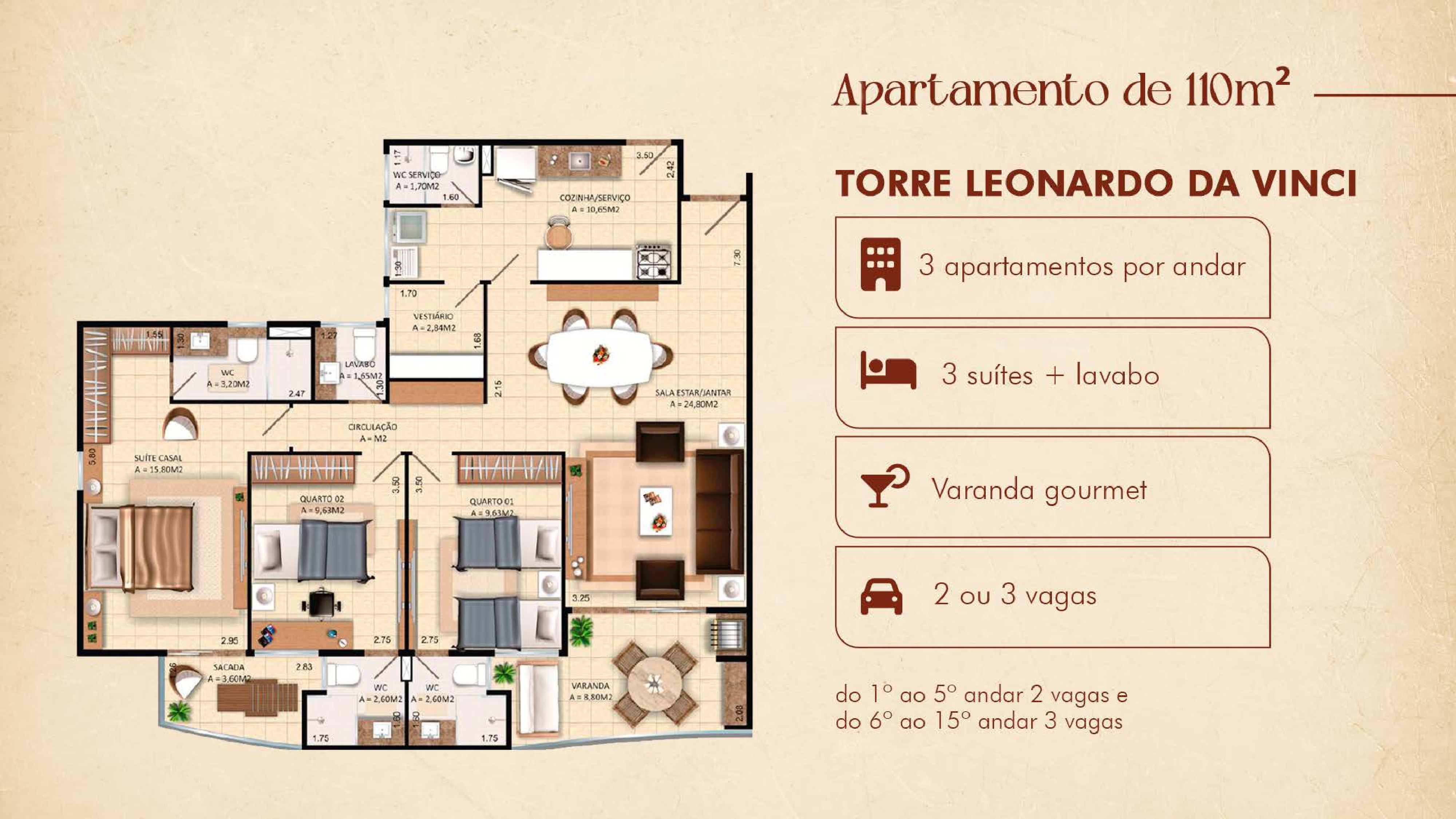 Imagem Apartamento com 3 Quartos à Venda, 110 m²em Renascença - São Luís Imagem Apartamento com 3 Quartos à Venda, 110 m²em Renascença - São Luís