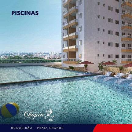 Imagem Apartamento com 2 Quartos à Venda, 60 m²em Boqueirão - Praia Grande