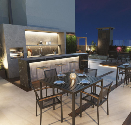 Imagem Apartamento com 2 Quartos à Venda, 56 m²em Juvevê - Curitiba