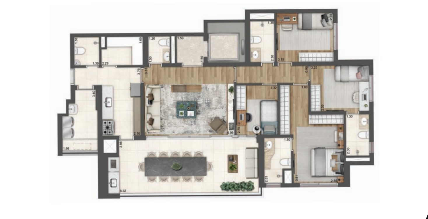 Imagem Apartamento com 4 Quartos à Venda, 144 m²em Vila Mariana - São Paulo