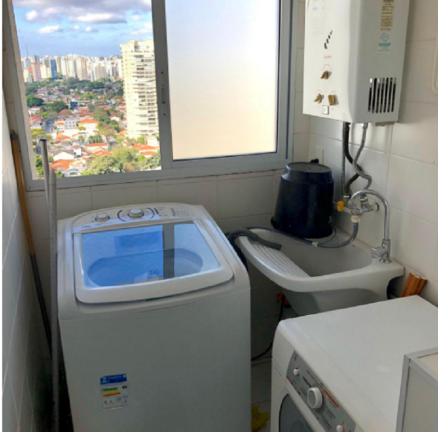 Imagem Apartamento com 1 Quarto para Alugar, em Cidade Monções - São Paulo Imagem Apartamento com 1 Quarto para Alugar, em Cidade Monções - São Paulo