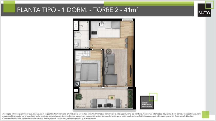 Imagem Apartamento com 2 Quartos à Venda, 24 m² em Bela Vista - São Paulo Imagem Apartamento com 2 Quartos à Venda, 24 m² em Bela Vista - São Paulo