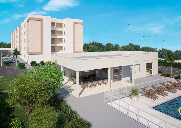 Imagem Apartamento com 2 Quartos à Venda, 38 m² em Planalto - Manaus