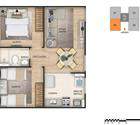 Imagem Apartamento com 2 Quartos à Venda, 42 m² em Cabral - Contagem Imagem Apartamento com 2 Quartos à Venda, 42 m² em Cabral - Contagem