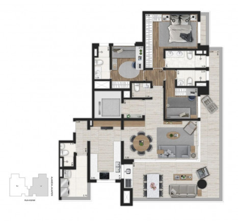 Imagem Apartamento com 4 Quartos à Venda, 301 m²em Paraíso - São Paulo Imagem Apartamento com 4 Quartos à Venda, 301 m²em Paraíso - São Paulo