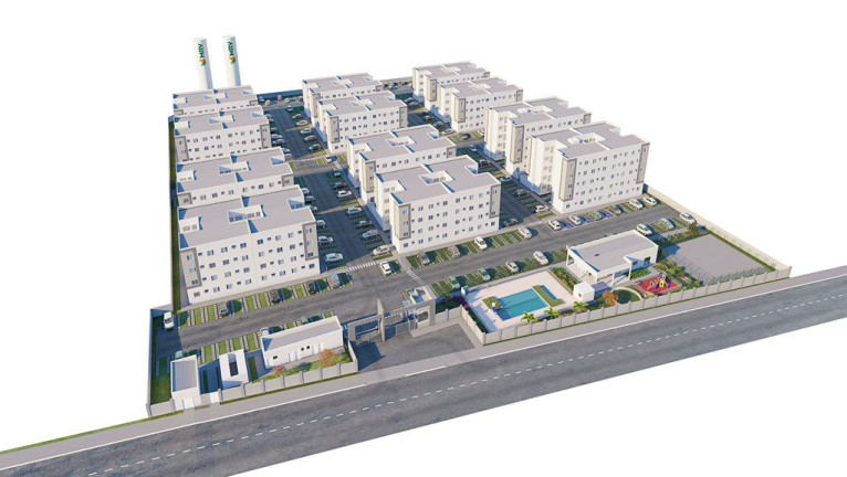 Imagem Apartamento com 2 Quartos à Venda, 45 m² em Parque das Nações - Parnamirim Imagem Apartamento com 2 Quartos à Venda, 45 m² em Parque das Nações - Parnamirim