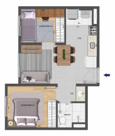 Imagem Apartamento com 2 Quartos à Venda, 40 m² em Várzea da Barra Funda - São Paulo Imagem Apartamento com 2 Quartos à Venda, 40 m² em Várzea da Barra Funda - São Paulo