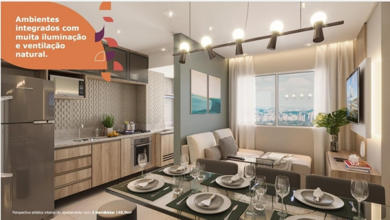 Imagem Apartamento com 2 Quartos à Venda, 40 m²em Vila Nova Cintra - Mogi das Cruzes
