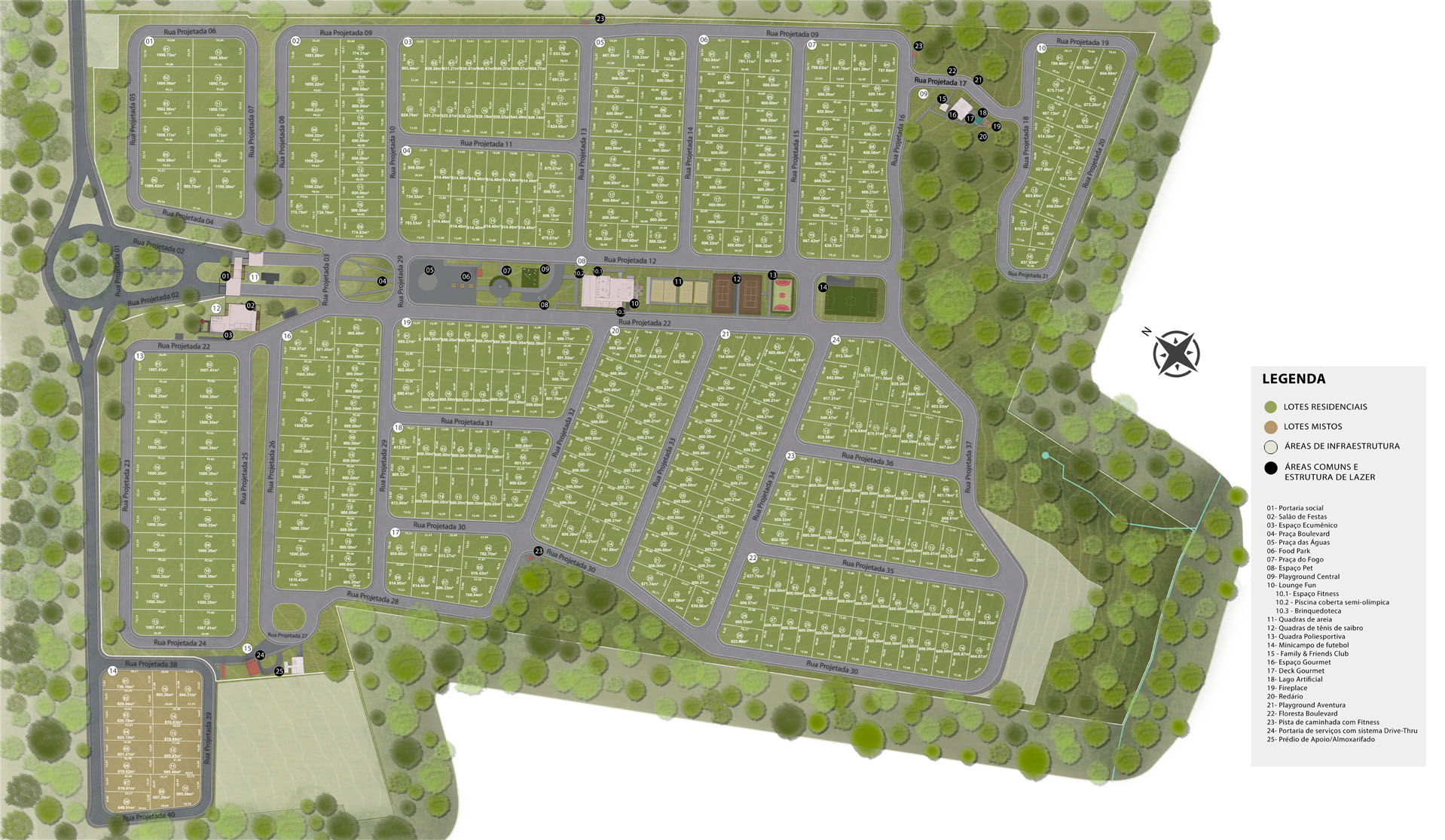 Imagem Terreno em Condomínio à Venda, 600 m²em Lot. Aeroporto - Catanduva